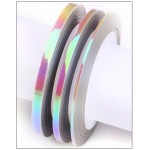 Banda decor pentru unghii  Grey Mermaid de 2mm